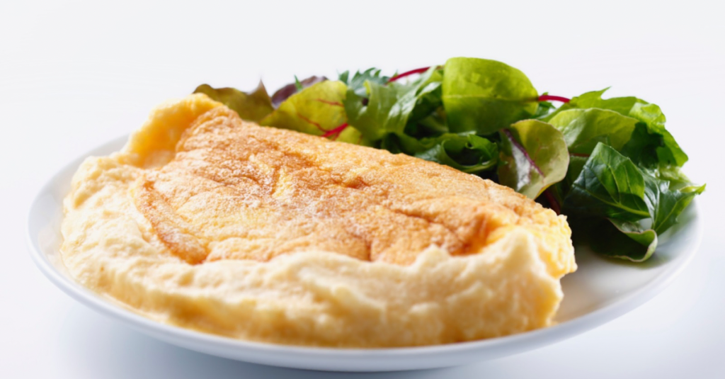 A bowl of omelette with mixed vegetables, representing high-protein breakfasts for a healthy and balanced start to the day.