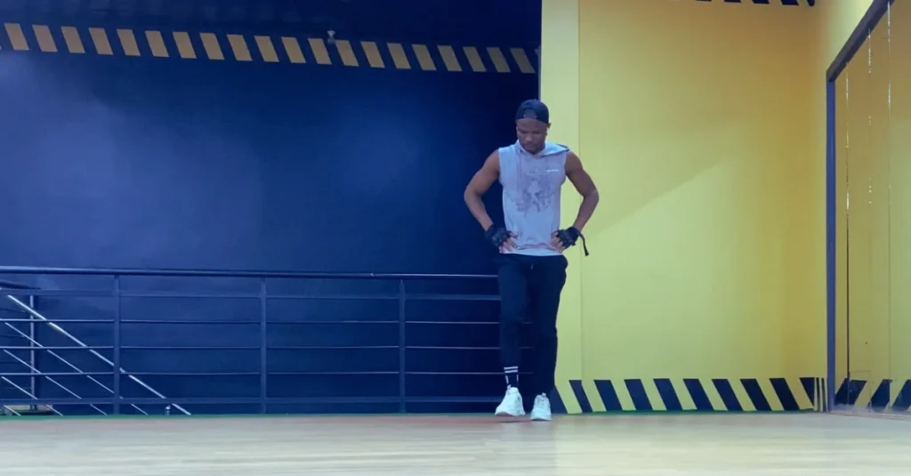 Anthony preparing for a gym session during my fitness journey after 30
