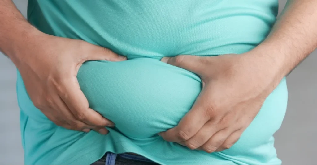 Why belly fat increases in men after 30