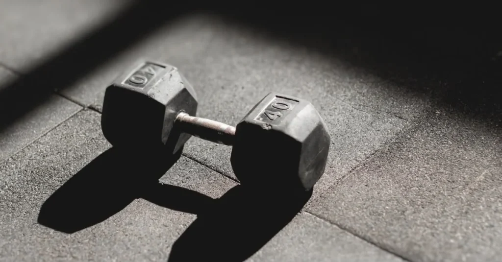 40 kg dumbbell for strength training equipment